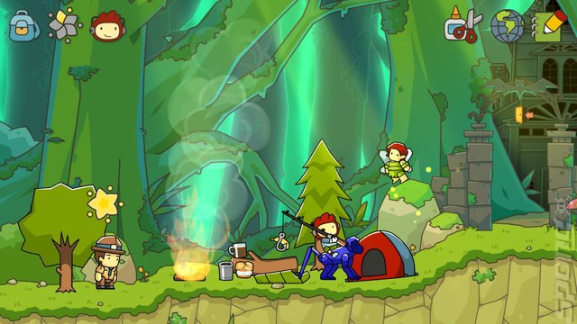 Scribblenauts Unlimited - Wii U Screen