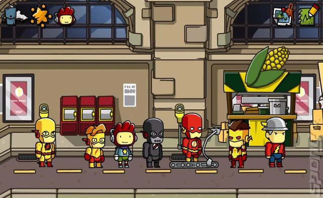 Scribblenauts Unmasked: A DC Comics Adventure - 3DS/2DS Screen