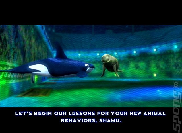 SeaWorld Adventure Parks: Shamu's Deep Sea Adventures - Xbox Screen