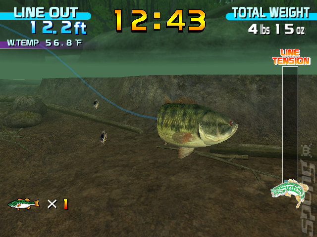 Sega Bass Fishing - Wii Screen