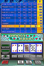 SEGA Casino - DS/DSi Screen