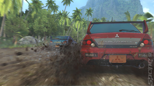 SEGA Rally - PC Screen