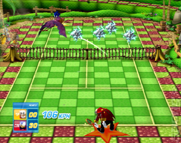 SEGA Superstars Tennis - PS2 Screen