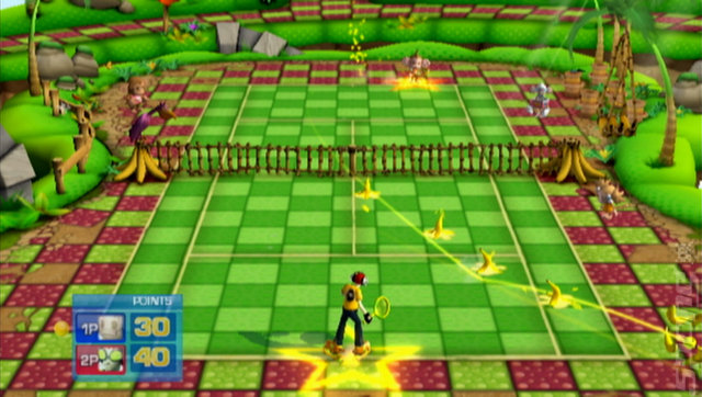 SEGA Superstars Tennis - Wii Screen