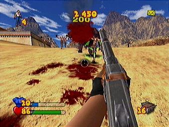 Serious Sam - Xbox Screen