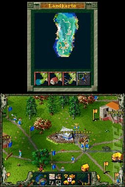 The Settlers - DS/DSi Screen