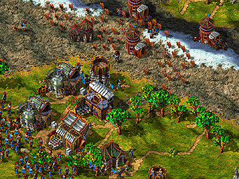 Settlers III: Quest of the Amazons - PC Screen