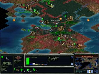 Sid Meier's Alpha Centauri - Power Mac Screen