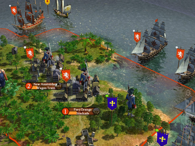 Sid Meier's Civilization IV: Colonization - PC Screen