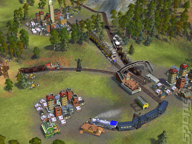 Sid Meier's Railroads! - PC Screen