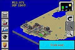 Sim City 2000 - GBA Screen