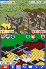 SimCity Creator - DS/DSi Screen