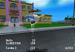 The Simpsons Skateboarding - PS2 Screen