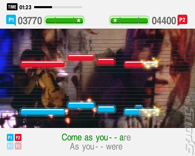 SingStar Rocks! - PS2 Screen
