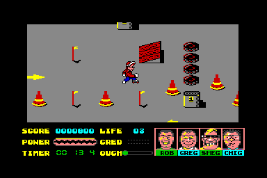 Skate Crazy - C64 Screen