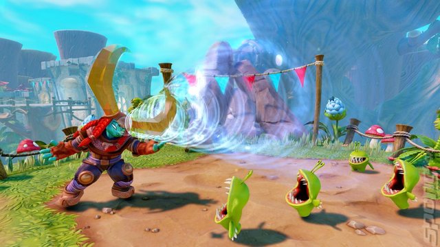 Skylanders Trap Team - Wii U Screen