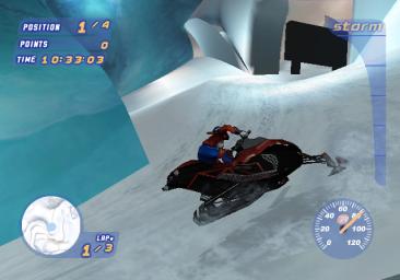 Sled Storm - PS2 Screen