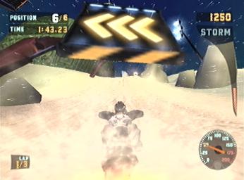 Sled Storm - PS2 Screen