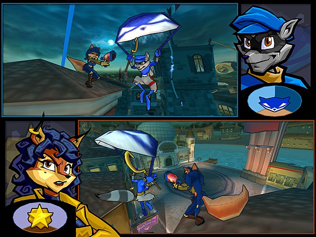 Sly 3: Honour Among Thieves - PS2 Screen