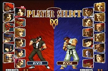 SNK Vs Capcom: SVC Chaos  - Arcade Screen