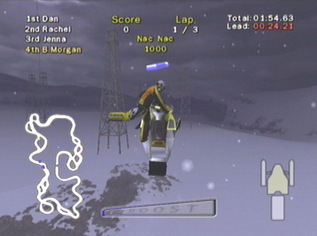 SnoCross 2 Featuring Blair Morgan - PS2 Screen