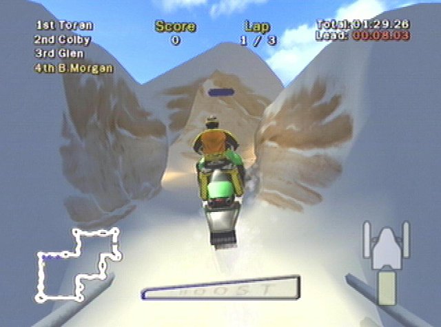 SnoCross 2 Featuring Blair Morgan - PS2 Screen