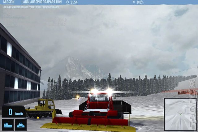 Snowcat Simulator 2011 - PC Screen