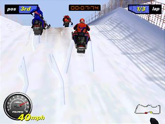 SnowCross - PC Screen