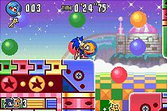 Sonic Advance 3 - GBA Screen