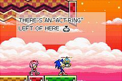 Sonic Advance 3 - GBA Screen