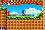 2 Games in 1: Sonic Advance and Sonic Pinball Party - GBA Screen