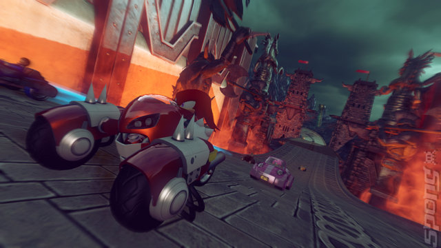 Sonic & All-Stars Racing Transformed Editorial image
