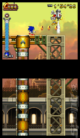 Sonic Rush Adventure - DS/DSi Screen