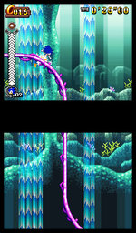 Sonic Rush Adventure - DS/DSi Screen