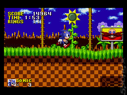 Sonic The Hedgehog: Genesis - GBA Screen