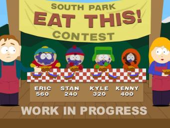 South Park: Chef�s Luv Shack  - PC Screen