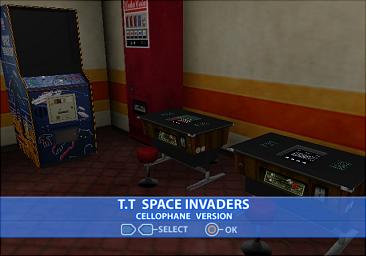 Space Invaders Anniversary - PS2 Screen