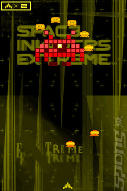 Space Invaders Extreme - DS/DSi Screen