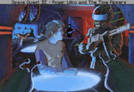Space Quest 4: Roger Wilco and the Time Rippers - Amiga Screen