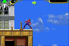 Spider-Man 2 - GBA Screen