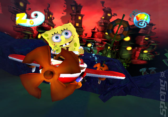 SpongeBob SquarePants: Creature from the Krusty Krab - GameCube Screen