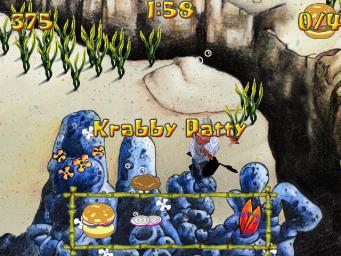 SpongeBob SquarePants: Operation Krabby Patty - PC Screen