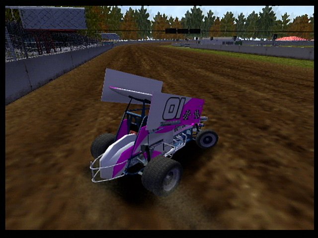 Sprint Car Challenge - PS2 Screen