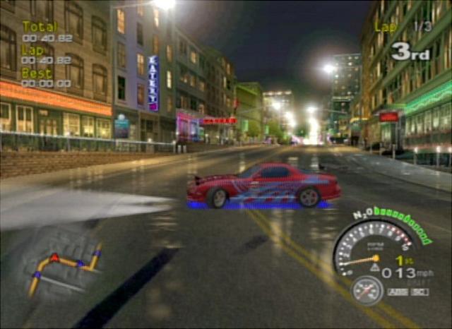 SRS: Street Racing Syndicate - GameCube Screen