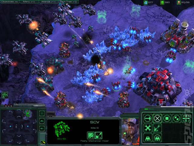 Starcraft II: Wings of Liberty - Mac Screen