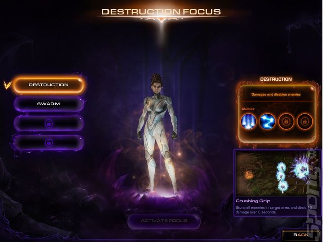 StarCraft II: Heart of the Swarm - Mac Screen