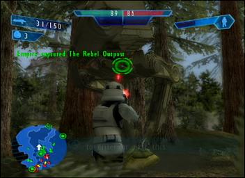 Star Wars Battlefront - PS2 Screen