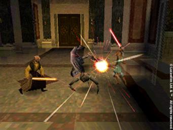 Star Wars Episode 1:Jedi Power Battles - PC Screen