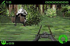 Star Wars: Flight of the Falcon - GBA Screen