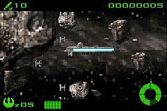 Star Wars: Flight of the Falcon - GBA Screen